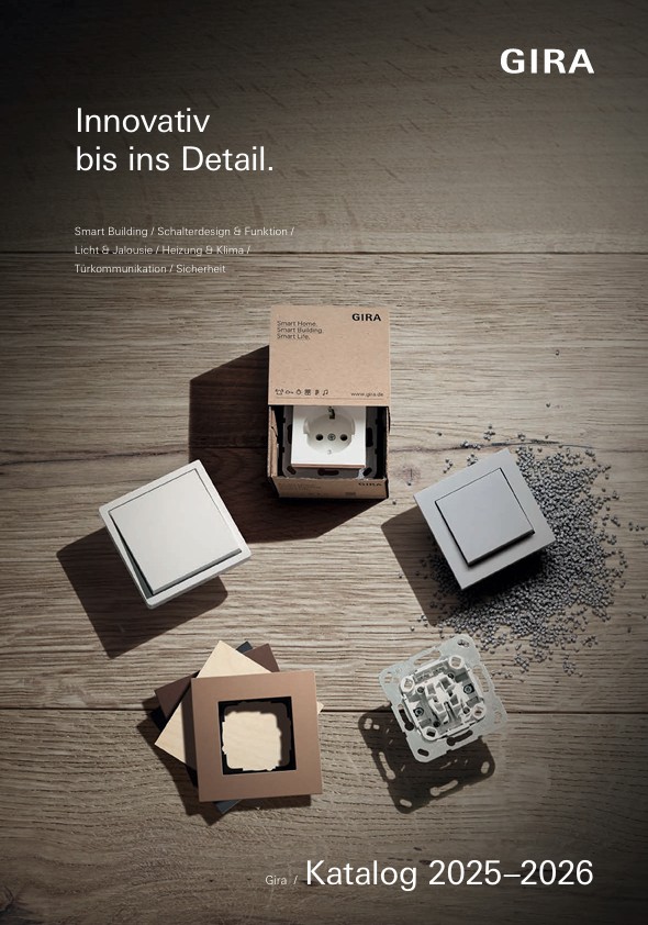 Titelbild Gira-Katalog