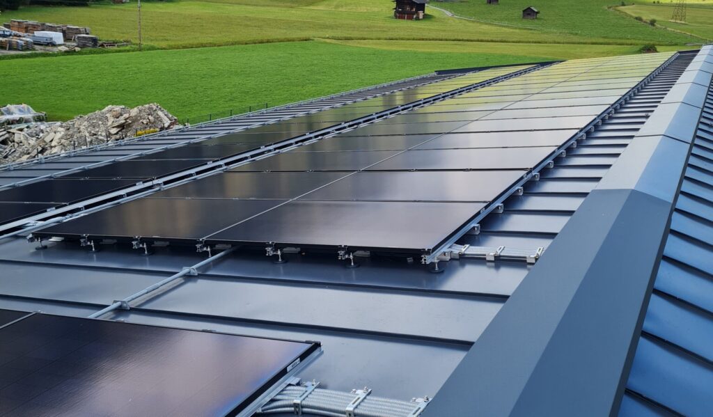 Photovoltaikanlage auf dem Dach