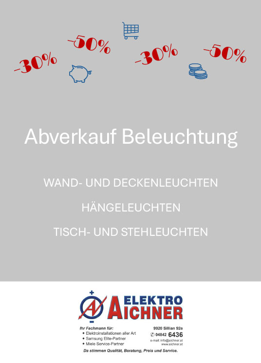 Titelbild Abverkauf Beleuchtungs-Katalog
